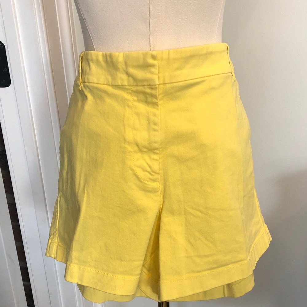 J. Crew Sunny Yellow Women's Shorts worn once!